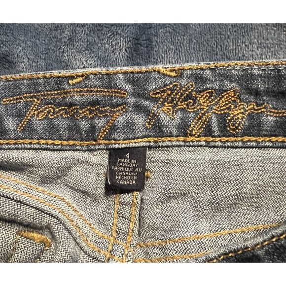 Tommy Hilfiger Capri Jeans Women's Size 4 Light Blue Casual 100% Cotton - Picture 3 of 4